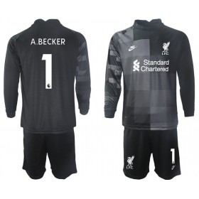 Divisa di Calcio Liverpool A.BECKER 1 Portiere Bambino Terza 2021/2022 Manica Lunga